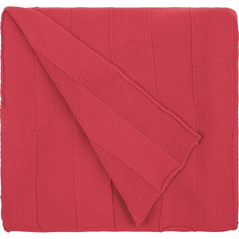 Плед Rombus, темно-розовый (коралл) - рис 4.