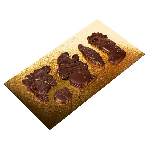Набор фигурного шоколада Choco New Year на заказ - рис 5.