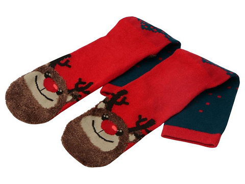 Набор новогодних носков (2 пары) - рис 5.