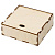Деревянная подарочная коробка (12 см) - миниатюра