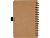 Блокнот Cobble на пружине, формат A5, изготовленный из переработанного картона, с листами из каменной бумаги, натуральный - миниатюра - рис 3.