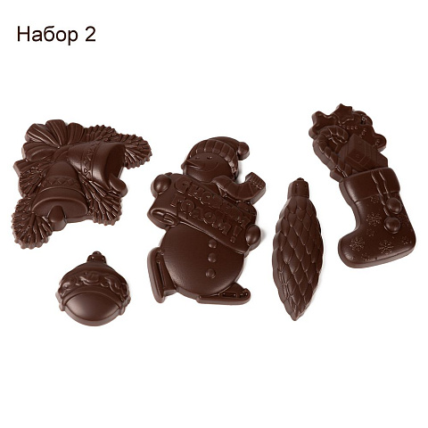 Набор фигурного шоколада Choco New Year на заказ - рис 7.