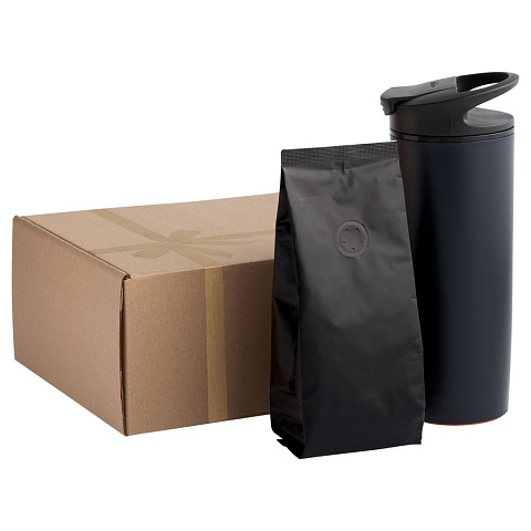 Кофе в зернах, в черной упаковке - рис 6.