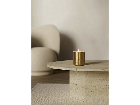 Ароматическая свеча Wellmark Quiet Rebellion - Золотой - рис 9.