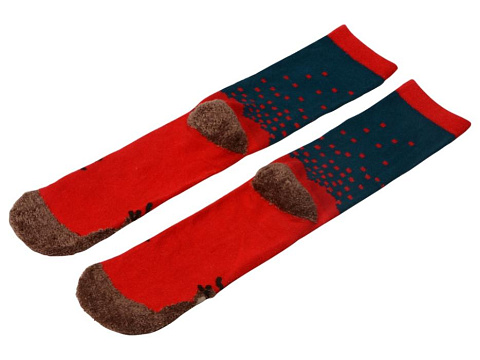 Набор новогодних носков (2 пары) - рис 3.