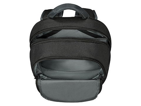 Рюкзак WENGER Trayl 15.6, чёрный, переработанный ПЭТ, 34 x 20 x 45 см, 22 л. - рис 5.