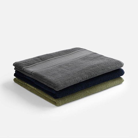 Полотенце махровое Terrychic XL, зеленое - рис 5.