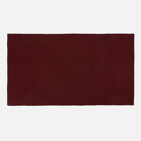 Плед Longview, темно-красный (винный) - рис 6.