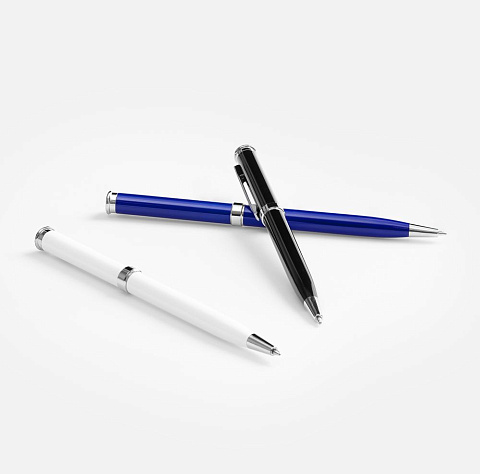 Ручка шариковая Finn Chrome, черная - рис 6.