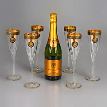 Набор бокалов для шампанского «Львиная сила»