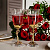 Набор бокалов для вина в шкатулке Розы (2 шт) - миниатюра