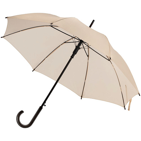 Зонт-трость Standard, бежевый - рис 2.