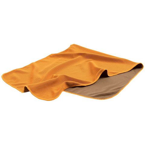 Охлаждающее полотенце Narvik в силиконовом чехле, оранжевое - рис 4.