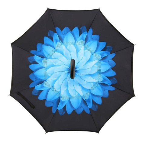 Зонт наоборот Цветок хризантема - рис 5.