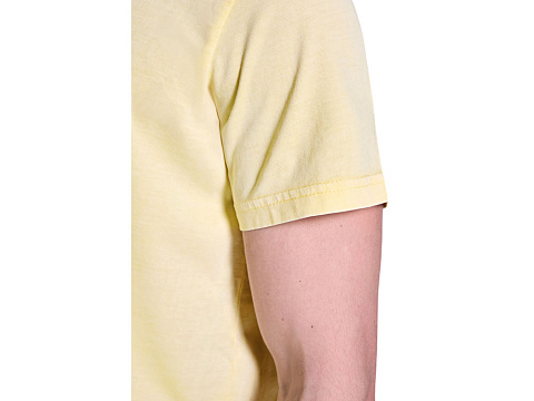 Футболка Corgi мужская, солнечно-желтый выстиранный WASHED - рис 7.