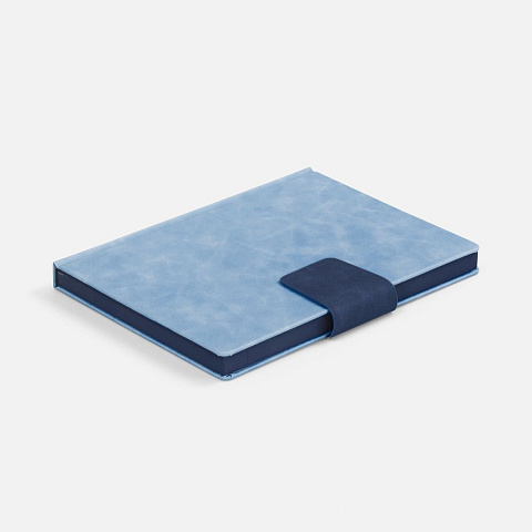 Ежедневник Grande Strap на заказ, датированный, голубой - рис 2.