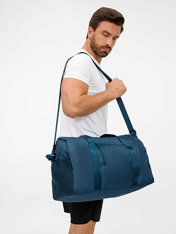 Спортивная сумка Verkko, темно-синяя - рис 12.