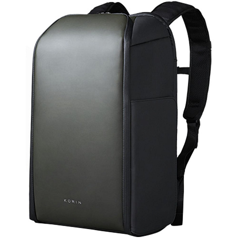 Рюкзак FlipPack, черный с зеленым - рис 3.