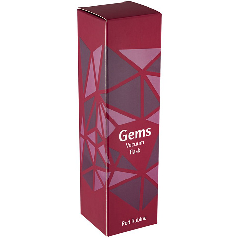 Термос Gems Red Rubine, красный рубин - рис 7.