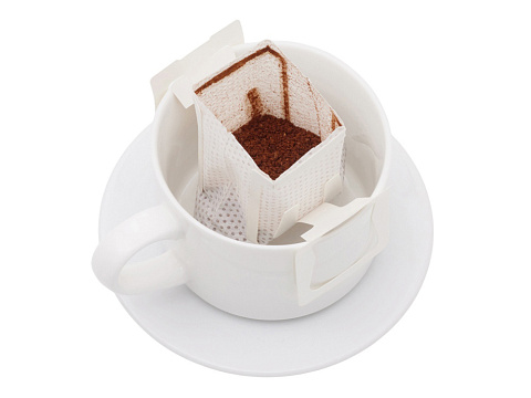 Кофе в дрип пакете Бразилия 50% / Эфиопия 50%), черный - рис 4.