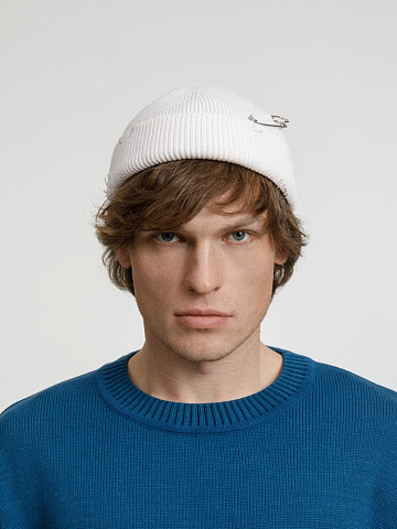 Шапка Pricker, белая - рис 8.