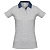 Рубашка поло женская DNM Forward серый меланж - миниатюра