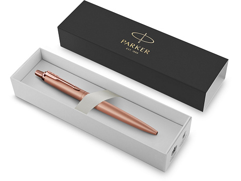 Шариковая ручка Parker Jotter XL SE20 Monochrome в подарочной упаковке, цвет: Pink Gold, стержень Mb - рис 2.