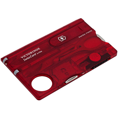 Набор инструментов SwissCard Lite, красный - рис 2.