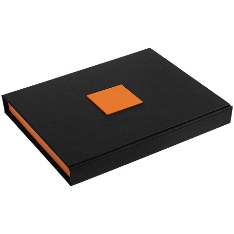 Коробка под набор Plus, черная с оранжевым - рис 2.