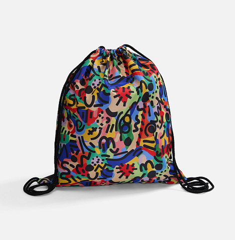 Рюкзак-мешок Bolsana с печатью на заказ - рис 3.