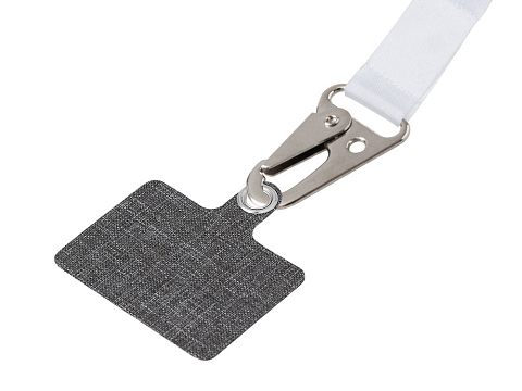 Ланъярд 2,5 см под сублимацию с большим карабином и большим держателем для телефона из ПЭ - рис 4.