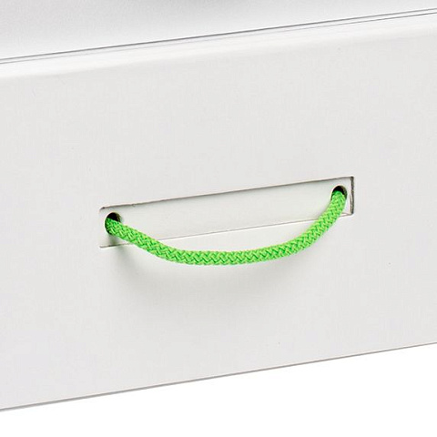 Ручка Corda для коробки M, ярко-зеленая (салатовая) - рис 3.