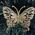 Новогоднее украшение Бабочки 4шт - миниатюра - рис 2.