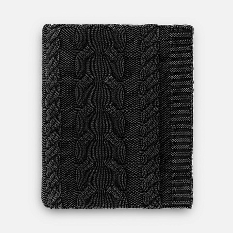 Плед Hygge, темно-серый - рис 2.