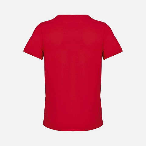 Футболка унисекс Regent с V-образным вырезом, красная - рис 3.