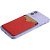 Чехол для карты на телефон Devon, красный с серым - миниатюра - рис 4.