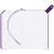 Ежедневник Corner, недатированный, серый с фиолетовым - миниатюра - рис 7.