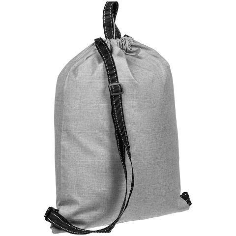 Рюкзак-мешок Melango, серый - рис 2.