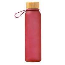 Бутылка из переработанного стекла  VOZNAN красный