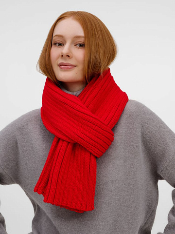 Шарф HappyGo, красный - рис 5.