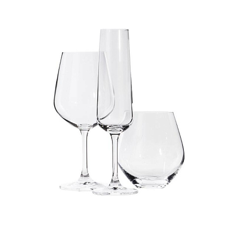 Подарочный набор бокалов для игристых и тихих вин (18 шт.) - рис 2.
