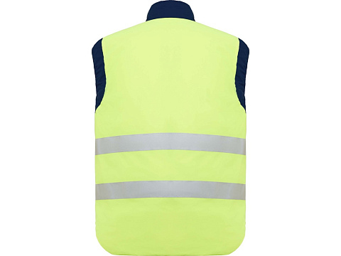Жилет Persei, нэйви/неоновый желтый - рис 4.
