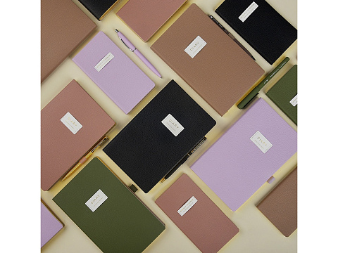 Ежедневник недатированный А5 Morandi. Пыльная роза с нашивкой, пыльно-розовый - рис 9.