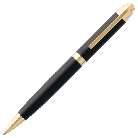 Ручка шариковая Razzo Gold, черная - рис 4.
