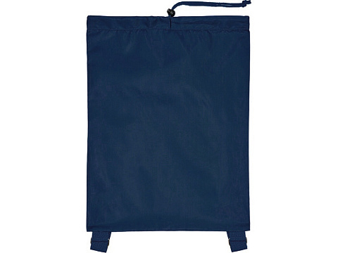 Рюкзак со шнурком и затяжками Lery, темно-синий - рис 2.