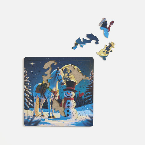 Деревянный пазл Woodsy Wonders на заказ - рис 4.