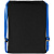 Рюкзак Nock, черный с синей стропой - миниатюра - рис 5.