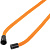 Шнурок для бейджа Tube Wood, оранжевый - миниатюра - рис 6.