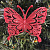 Новогоднее украшение Бабочки 4шт - миниатюра