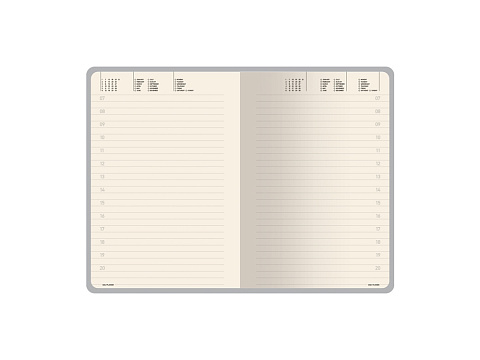 Ежедневник недатированный А5 Megapolis Classic Flex, темно-зеленый - рис 7.